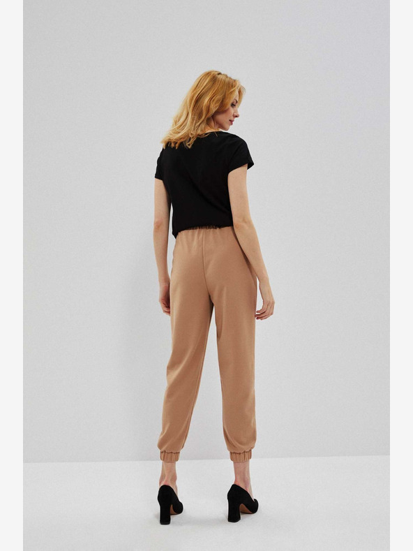 Moodo Smeđe ženske trenirke Moodo