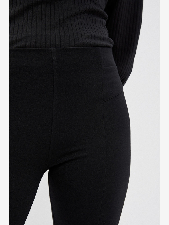 Moodo Crne ženske tajice Moodo