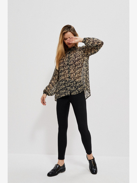 Moodo Crne ženske tajice Moodo