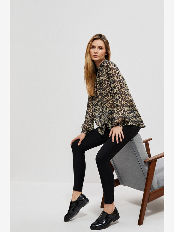 Moodo Crne ženske tajice Moodo