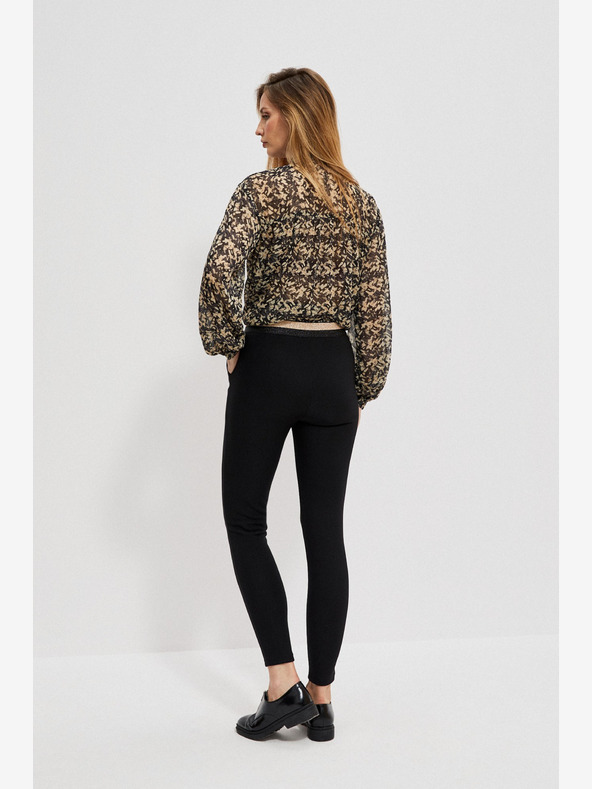 Moodo Crne ženske tajice Moodo