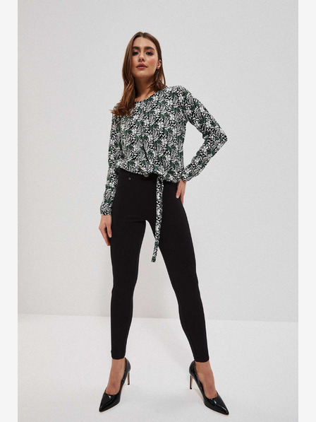 Moodo Crne ženske tajice Moodo