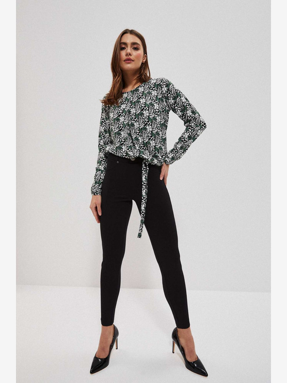 Moodo Crne ženske tajice Moodo