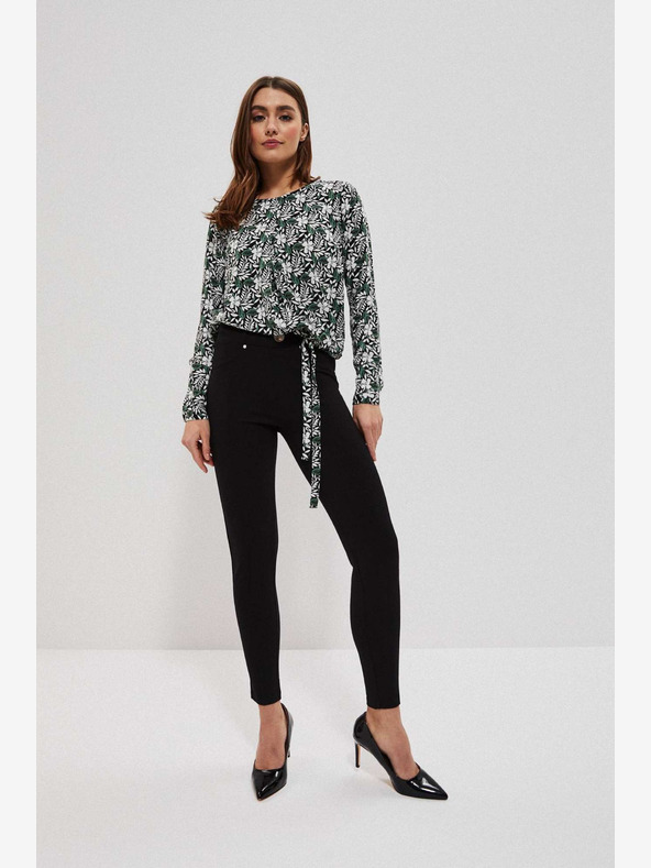 Moodo Crne ženske tajice Moodo