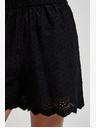 Moodo Crne ženske kratke hlače Moodo