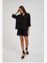 Moodo Crne ženske kratke hlače Moodo