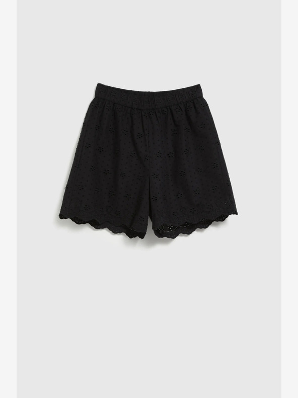 Moodo Crne ženske kratke hlače Moodo