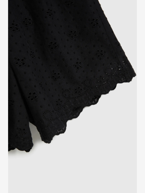 Moodo Crne ženske kratke hlače Moodo