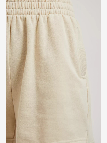 Moodo Moodo bež ženske kratke hlače od trenirke