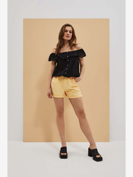 Moodo Ženske kratke hlače Moodo žute boje