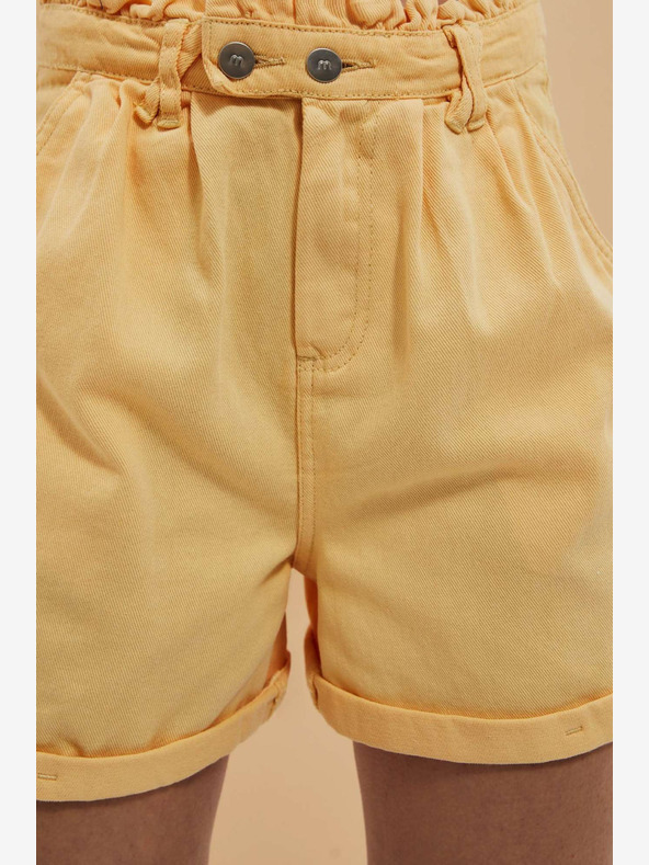 Moodo Ženske kratke hlače Moodo žute boje