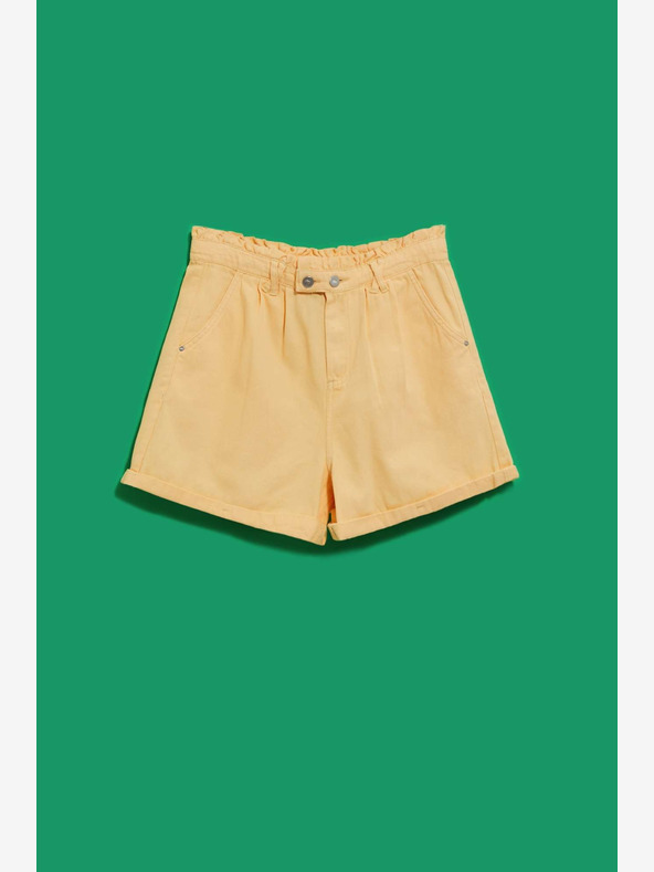 Moodo Ženske kratke hlače Moodo žute boje