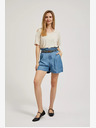 Moodo Moodo plave ženske traper kratke hlače