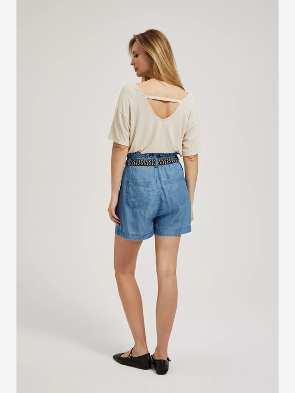 Moodo Moodo plave ženske traper kratke hlače