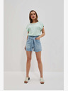Moodo Moodo plave ženske traper kratke hlače