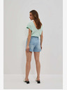 Moodo Moodo plave ženske traper kratke hlače