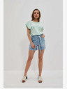 Moodo Moodo plave ženske traper kratke hlače
