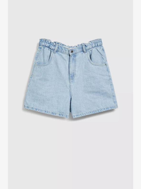 Moodo Moodo ženske kratke traper hlače svijetlo plave boje