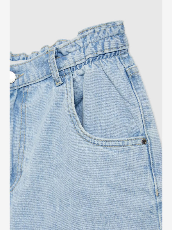 Moodo Moodo ženske kratke traper hlače svijetlo plave boje