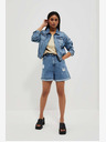 Moodo Moodo plave ženske traper kratke hlače