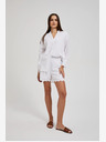 Moodo Bijele ženske kratke hlače Moodo