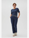 Moodo Moodo tamnoplave ženske hlače