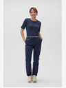 Moodo Moodo tamnoplave ženske hlače