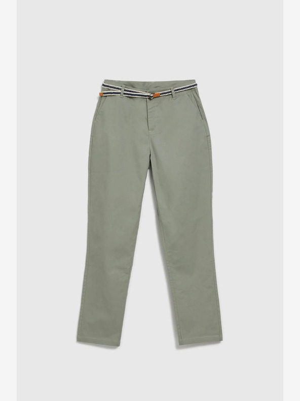 Moodo Zelene ženske hlače Moodo