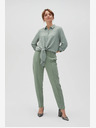Moodo Zelene ženske hlače Moodo