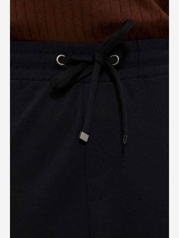 Moodo Crne ženske hlače Moodo