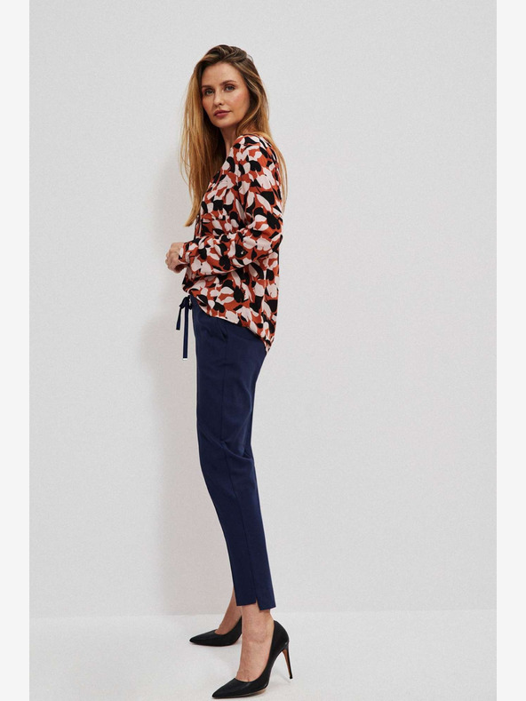 Moodo Moodo tamnoplave ženske hlače