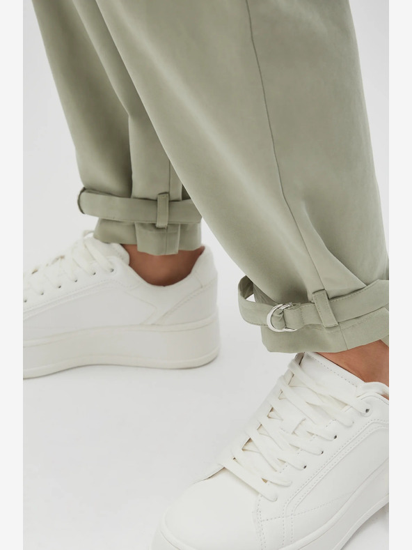 Moodo Svijetlo zelene Moodo ženske hlače