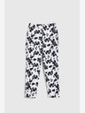 Moodo Crno-bijele ženske Moodo cvjetne hlače