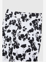Moodo Crno-bijele ženske Moodo cvjetne hlače