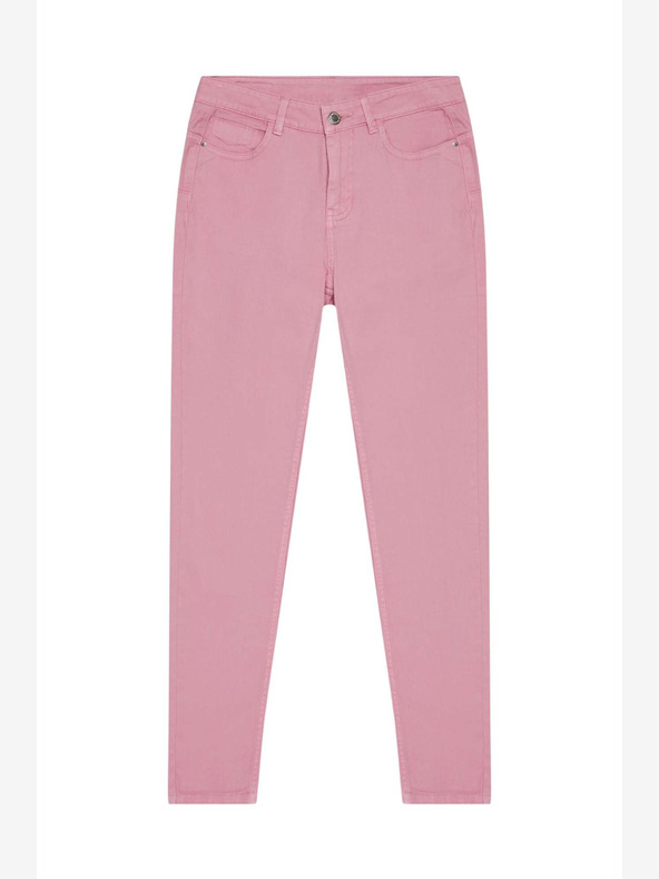 Moodo Moodo roze ženske hlače