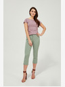 Moodo Zelene ženske hlače Moodo