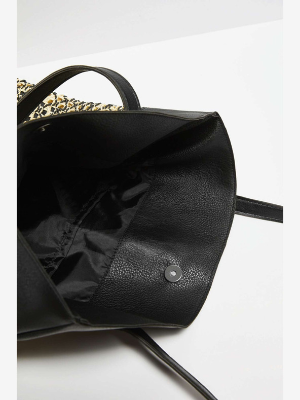 Moodo Bež-crna Moodo ženska torbica