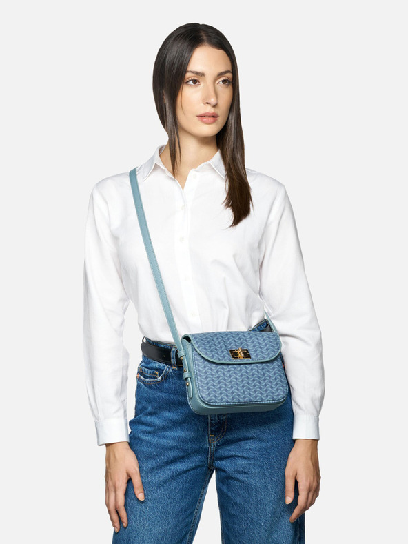 Geox Geox Kleopy plava ženska torbica