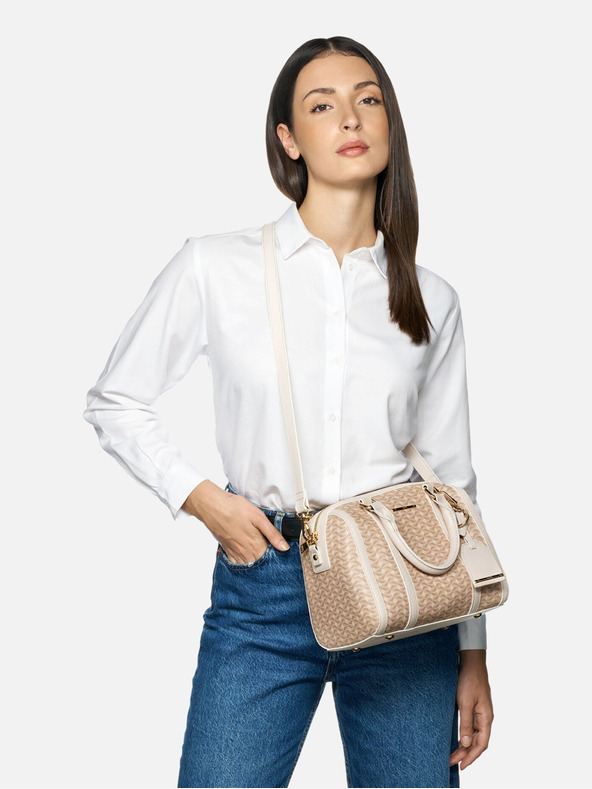 Geox Ženska torbica Geox Zene S Cream