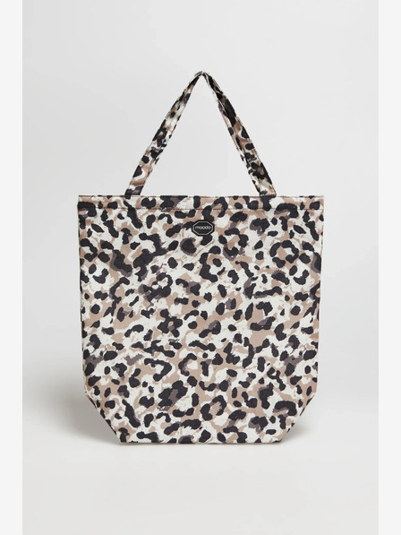 Moodo Bijelo-bež ženska Moodo torba s uzorkom