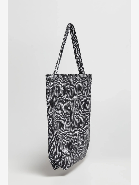 Moodo Bijelo-crna ženska Moodo torba s uzorkom