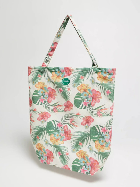 Moodo Krem-zelena Moodo ženska torba s uzorkom