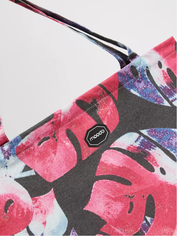 Moodo Plavo-ružičasta Moodo ženska torba s uzorkom