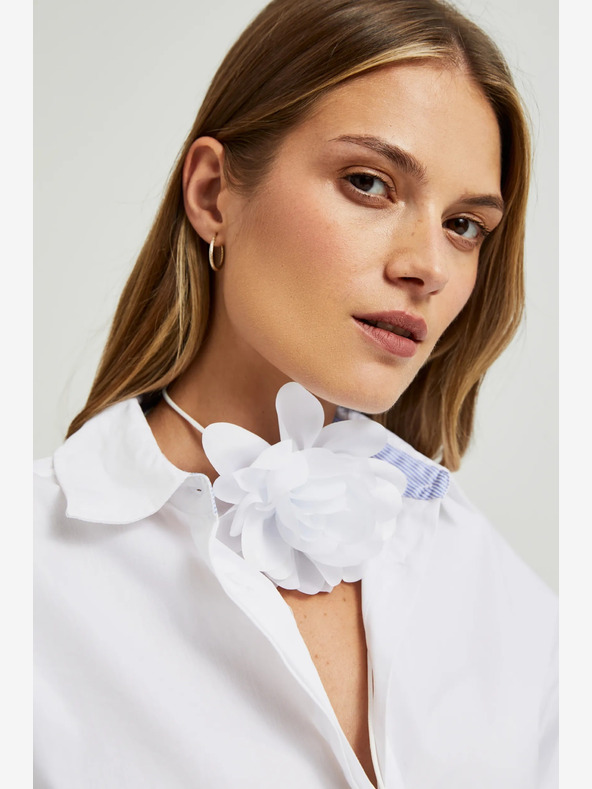 Moodo Bijela ženska Moodo ogrlica