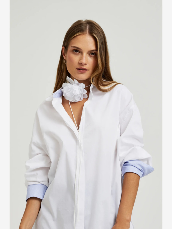 Moodo Bijela ženska Moodo ogrlica