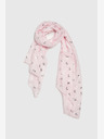 Moodo Moodo svijetlo ružičasti ženski šal s uzorkom