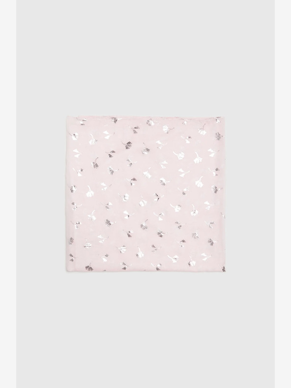 Moodo Moodo svijetlo ružičasti ženski šal s uzorkom