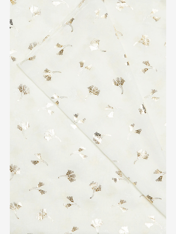 Moodo Bijeli ženski Moodo šal s uzorkom