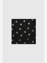 Moodo Moodo ženski crni točkasti šal