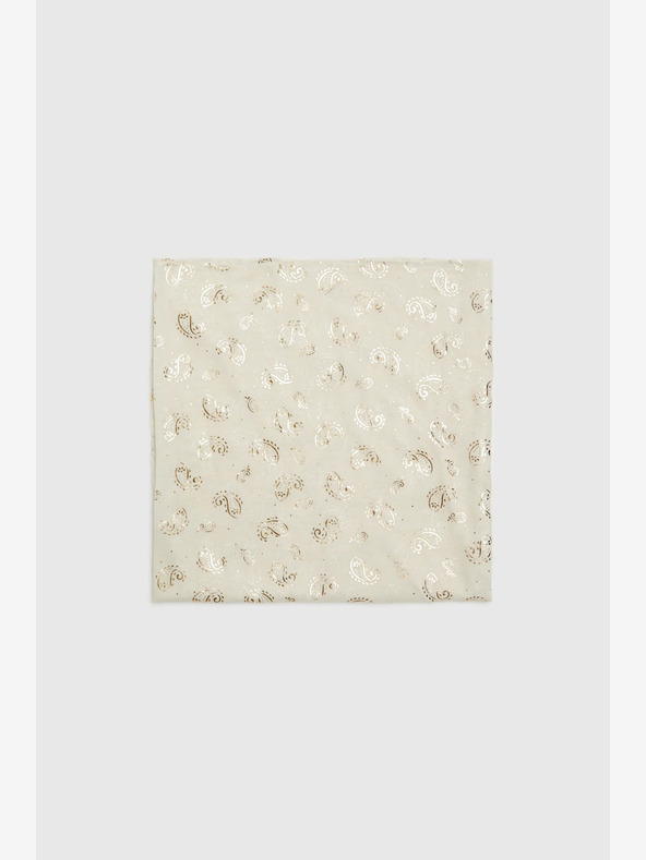 Moodo Krem ženski Moodo šal s uzorkom